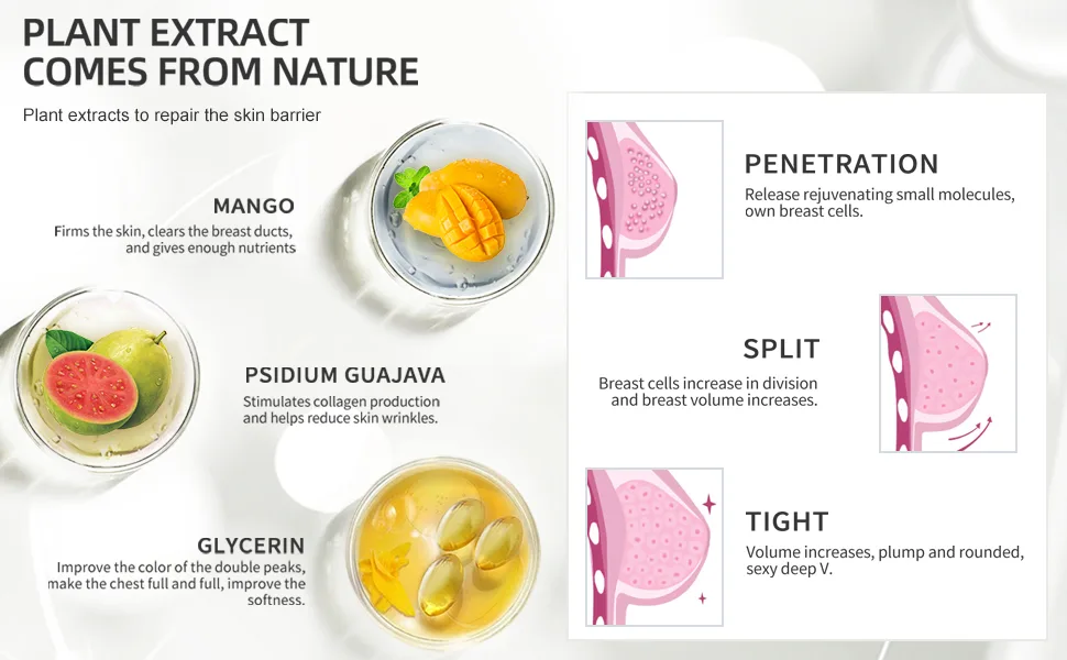 RtopR Breast Enhancement Cream - Mango - 1.41 Oz. - Mango Plant ingredients