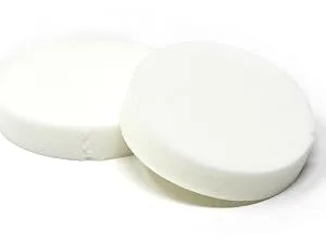 Amazon Basics Cosmetic Foam Rounds  12 Count  Pack of 1 12 Count (Pack of 1) - Cosmetic rounds, makeup application, blending cosmetics