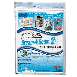 Warm Company Steam-A-Seam 2 Double Stick Fusible Web-9X12 Sheets 5/Pkg (5517) 1 Pack - product information 2