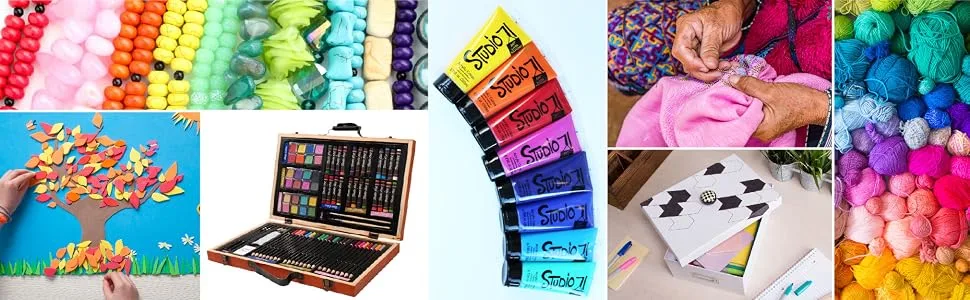 Darice 100-Piece Premium Quality Tissue Gift Wrapping Paper Crafts  Packing and More  1 Pack  Colors May Vary - Colorful Art