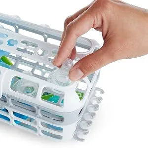 Munchkin  High Capacity Dishwasher Basket  1 Pack  Grey - dishwasher basket