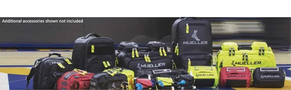 Mueller Sports Medicine Medi Kit First-in Sidepack  for Men and Women  Black  One Size  1 Pack - Mueller