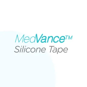 Medvance Soft Silicone Tape with Perforation for Easy Cut Size - 1 Width (1 Pack  1.5 Yards) - silicone tape