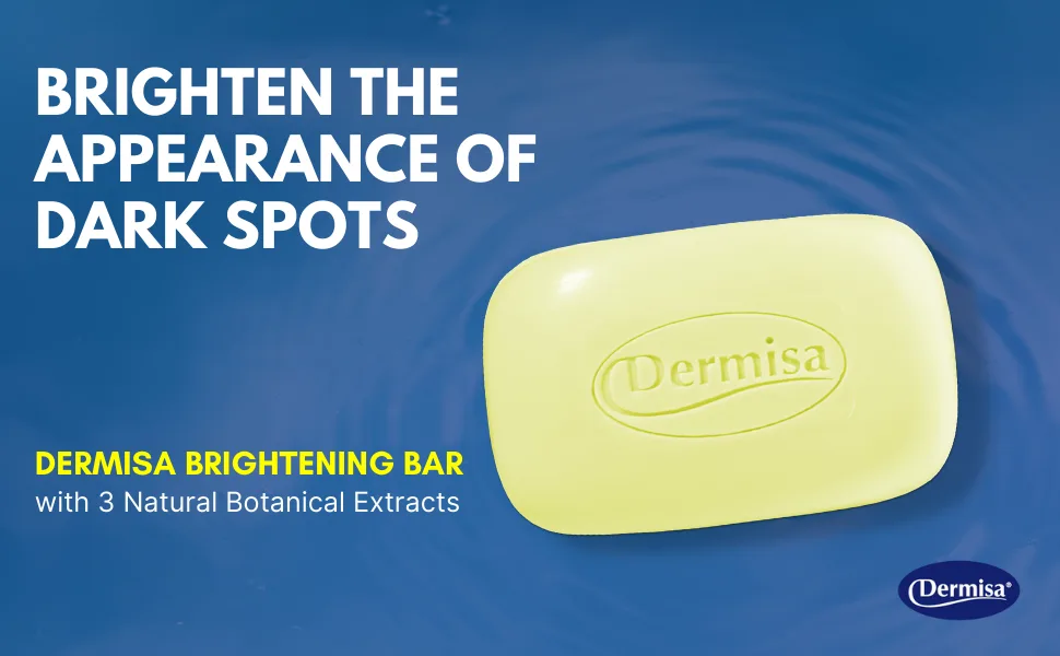 Dermisa Brightening Bar | No Parabens  No Sulfates | 3 oz | 1 pack - Brightening Bar