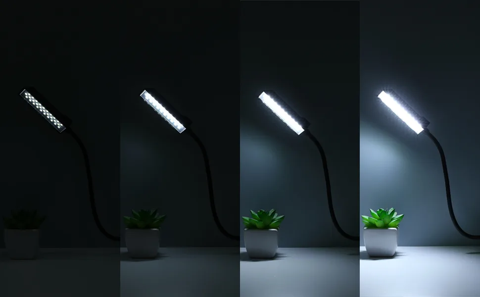 YaCaTaM Dimmable LED Sewing Machine Light  Portable Work Light  Flexible Gooseneck Task Light with Strong Magnetic Base for Sewing Machines  Drill Presses  Milling Machines  Metal Lathes  1 Pack 1Pack - Dimmable Sewing Machine Light