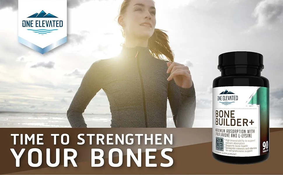 Comprehensive Bone Builder Calcium Supplement. Formulated with Highest Grade Calcium -Carbonate/Hydroxyapatite/Citrate Magnesium Zinc D3. Works in Sync for Optimum Bone Health and Bone Strength. - product information 1