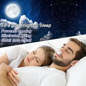 Anti Snoring Devices 2023 Upgrade Variable Speed Electronic Anti Snoring Devices with 3 Adjustable Wind Speed for Air Purifier Filter Sleeping Breath Aids Nose Vents Plugs (Gift Fixing Strap) - Anti snoring Devices