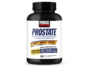 Force Factor Saw Palmetto for Men Saw Palmetto Extract for Prostate Health Urinary Function & Hair Growth Fast-Acting Formula with BioPerine for Superior Absorption 60 Capsules - prostate