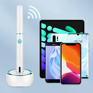 Ear Wax Removal Tool Earwax Removal Kit with 8 Pcs Ear Set Ear Cleaner with Camera Ear Camera with Light Ear Cleaner Camera with 6 Ear Spoon Ear Cleaner for iOS & Android - Compatible with iPhone, Android, iPad