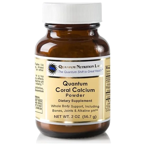 Quantum Calci-Mag - Delivers Calcium and Magnesium from Sango Marine Coral Promotes an Optimal Alkaline pH Mineral Support for The Bones. Joints and Teeth - 2 Oz - product information 2