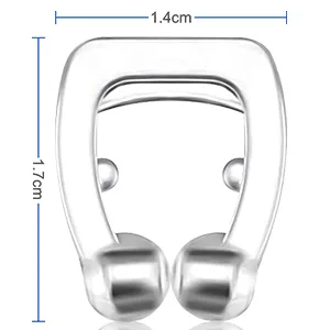 Nose Clip for Snoring Anti Snoring Devices for Sleep Improvement Snore Stopper Improve Sleep Quality & Instant Snoring Relief Snoring Solution for Your Nose. - SIZE 1.4cm x 1.7cm
