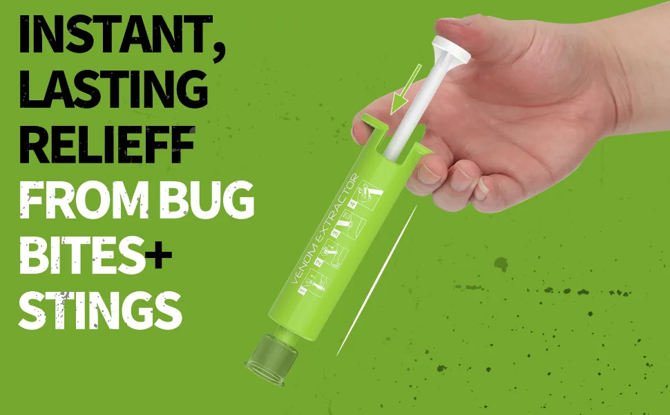 Floverkity Bug Bite Suction Tool Bug Bite Itch Relief Vacuum Venom Extractor Poison Remover Snake Bite Kit Mosquito Bite Sucker Bee Sting Relief First Aid - bug bite itch relief bee sting relief bug bite thing suction bee sting relief first aid