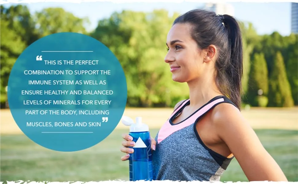 Balanced Health Zinc Complex - 30 Servings 2oz Peppermint Flavor Vegan Liquid Ionic Zinc Sulfate Drops Plus Trace Minerals for Daily Immune System Support - Zinc is an essential nutrient required for healthy enzyme function and metabolism.