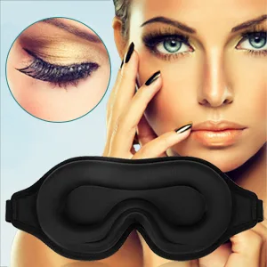 Silk Sleep Mask Eye mask for Sleeping-Soft Sleeping Mask Adjustable Blindfold Eyeshade for Men Women and Kids Comfortable Eye Cover for Travel Nap Shift Work - sleep eye mask