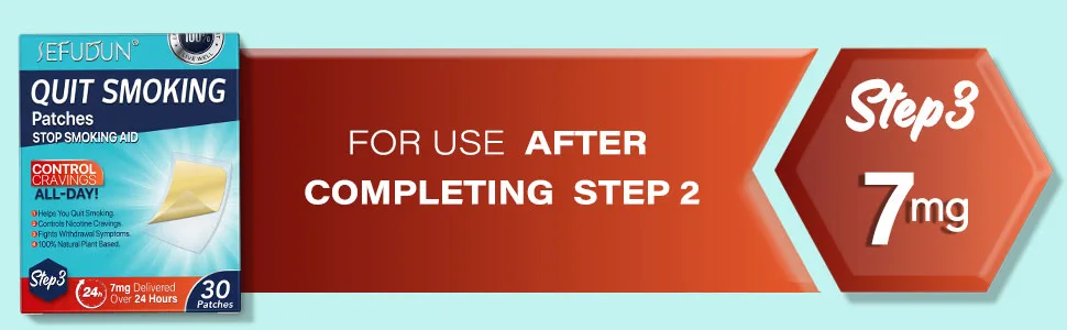 Stop Aid Patches Helping Quit Patch Step 1 30 Patches 21mg Delivered Over 24 Hours Easy and Effective Anti-Stickers Best Product to Help Stop (Step 1) - quit patch