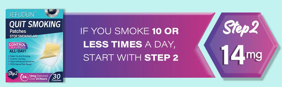 Stop Aid Patches Helping Quit Patch Step 1 30 Patches 21mg Delivered Over 24 Hours Easy and Effective Anti-Stickers Best Product to Help Stop (Step 1) - step 2 patches