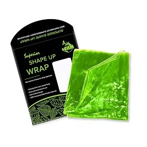 Premium Reusable Shape Up Wrap by EHM- Boost The Effects of Your Herbal Body Applicator - for Smooth Skin & Toned Stomach - Cellulite & Stretch Marks (3) - shape up wrap in package