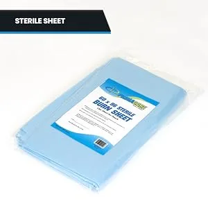 Primacare BD-3151 Sterile Burn Sheet for Burn Relief First Aid Blanket for Instant Cooling Relaxation from Minor Burns Wet and Dry Dressing 96 x 60 - product information 5