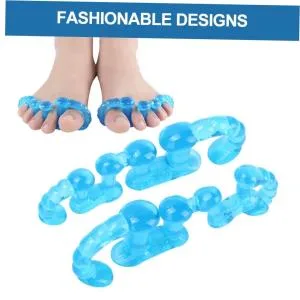  Premium Soft Elastic Toe Separators - Pain Relief for Hallux Valgus - Gel Corrector - Gentle Relief for Joint Alignment - Hallux Valgus Corrector  - product information 3