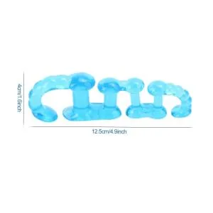  Premium Soft Elastic Toe Separators - Pain Relief for Hallux Valgus - Gel Corrector - Gentle Relief for Joint Alignment - Hallux Valgus Corrector  - product information 4
