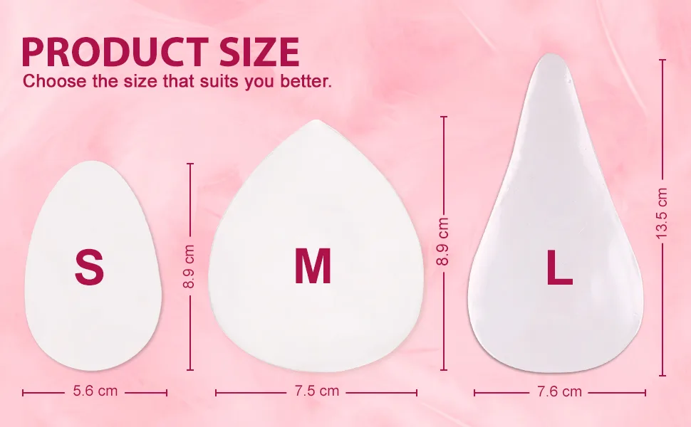 Camel Toe Concealer | Seamless Camel Toe Cover Guard to Hide Feminine Lines | Invisible Reusable Adhesive Silicone Pads (Transparent L) - Size for S M L