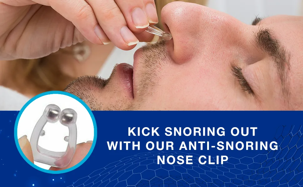 Snoring Nose Clip Nose Snore Stopper and Snoring Solution Effective Stop Snoring Device for a Better Sleep 4pcs Clear and Colorless - Snoring Solution
