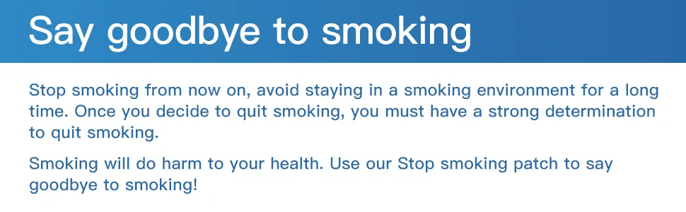 Tuwyfe Stop Smoking Aid System Patches Step 2 Easy and Effective Quit Smoking Patch Supports The Development of Daily Healthy Habits - Say goodbye to smoking