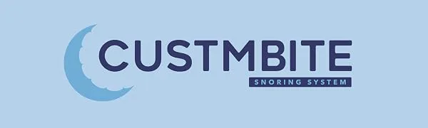 CustMbite Snoring System: Reduce Snoring with Snore Reducing Devices - Snoring Solution for Men and Women Helps Prevent Snoring - CustMbite
