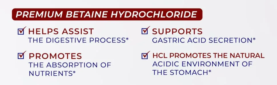 Quantum HCL - Quantum-State Digestive and Detoxification Support* - 90 Vegetarian Capsules (Betaine Hydrochloride Acid Caps) - 12177-1