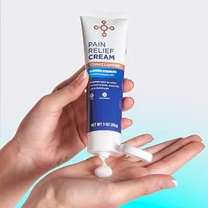 Tommie Copper Pain Relief Cream Maximum Strength Quick-Dry Soothing Relief for Sore Joints Muscle Aches & Arthritis Pain - Pain Relief Cream