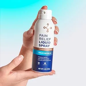 Tommie Copper Pain Relief Cream Maximum Strength Quick-Dry Soothing Relief for Sore Joints Muscle Aches & Arthritis Pain - Pain Relief Liquid Spray