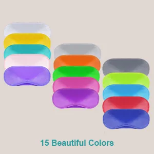 30 Pieces Blindfold Eye Cover Sleep Mask for Games Party Sleeping Travel with Nose Pad and Adjustable Strap (Multicolored) - product information 2