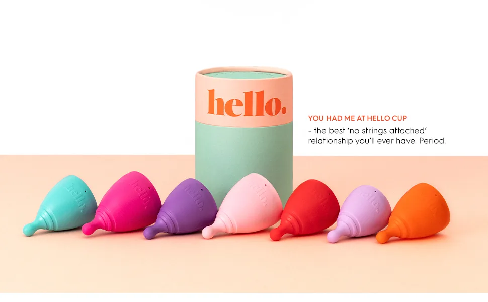 The Hello Cup Reusable Menstrual Hello Liners Reusable Liners/Sanitary Pads Organic Eco-friendly Absorbent 3 Liners - You had me at Hello Cup - the best