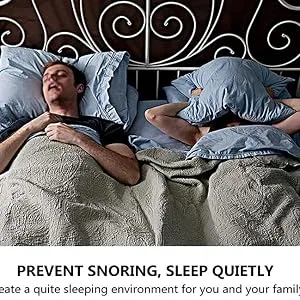 Sluffs Chin Strap Anti-Snoring Belt Shut-Up Adjustable Anti-Snoring Device Chin Support Strap Solution for Sleep - 03EJM02700