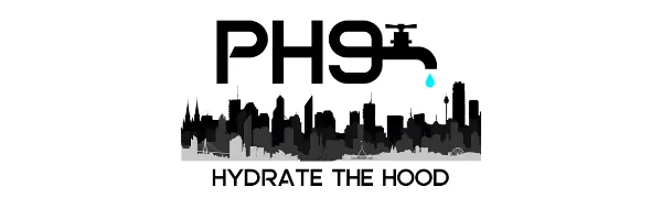 Alkaline Ph9 HYDRATE THE HOOD Generator Bottle is Portable Alkaline Water Generator Without a Disposable Filter. - PH9 Alkaline Generator Bottle