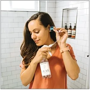 HEAR Ear Wax Removal Kit Includes: Wash Basin 3 Soft Disposable Tips Irrigation System to Clean Outer Ear - HEAR