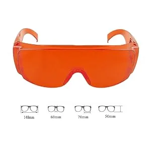 Vinmax Dental Lab Safety Glasses Goggle Glasses Anti-Fog Glasses Protective Eye for Curing Light Whitening - glass