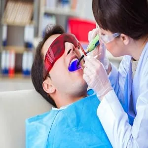 Vinmax Dental Lab Safety Glasses Goggle Glasses Anti-Fog Glasses Protective Eye for Curing Light Whitening - Glasses