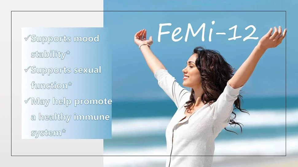 FeMi-12 Helps Alleviate Women's Monthly Period Discomforts & Supports Normal Menstruation (60 Capsules) - product information 3