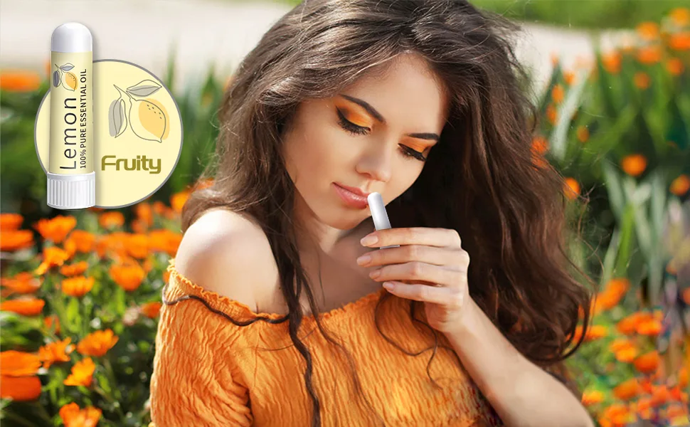Hion Nausea Relief Inhaler-Grapefruit and Mint 100% Natural and Safe Grapefruit Essential Oils Inhalers - Inhaler