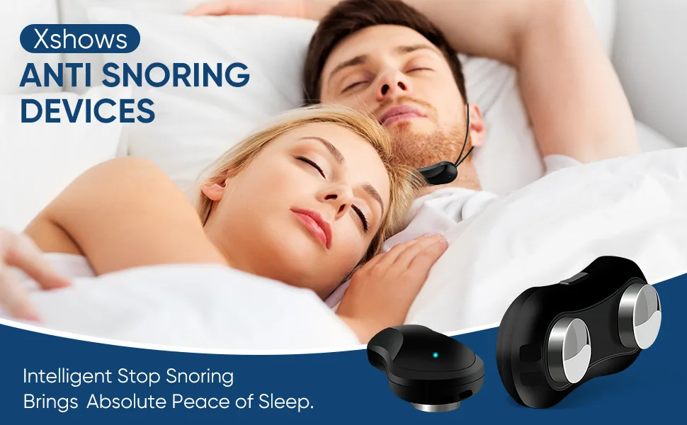 Xshows Anti-Snoring-Devices Snoring-Solution Anti-Snore-Device Anti-Snoring Stop-Snoring Snoring Black - anti snoring devices