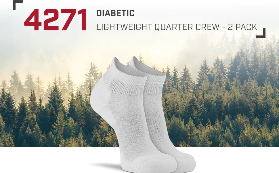 Fox River Non-Binding Socks for Men and Women with Moisture-Wicking Fabric Eases Circulation 16 White - 4271_2
