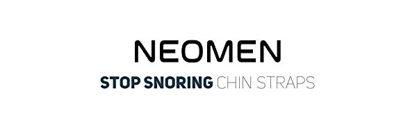 Neomen Comfortable Adjustable Stop Snoring Chin Straps Comfortable Snoring Solutions for You (Black) - Neomen
