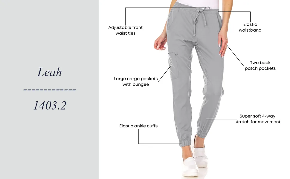 Mini Marilyn Scrub Joggers 4-Way Stretch Elastic Waistband Four Pocket Jogger Pants Large Black - scrub joggers, scrubs, scrub pants, medichic scrubs, mini scrubs, scrubs joggers, scrub joggers