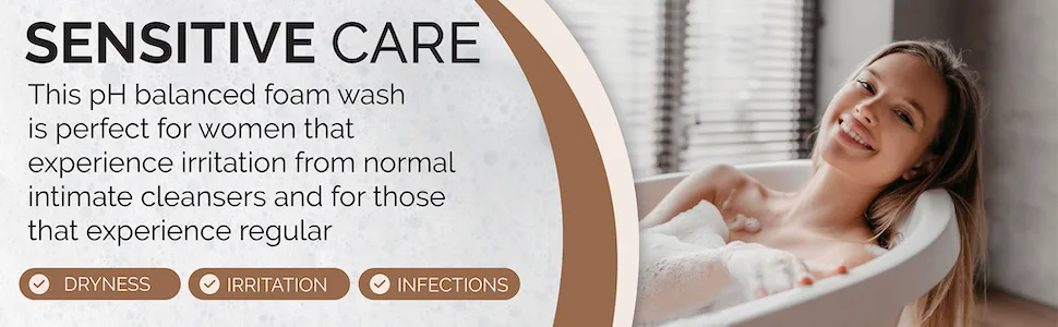 Isabel Fay ph Balanced Feminine Intimate Foam Wash gentle and safe for sensitive skin - Wash Sensitive Care