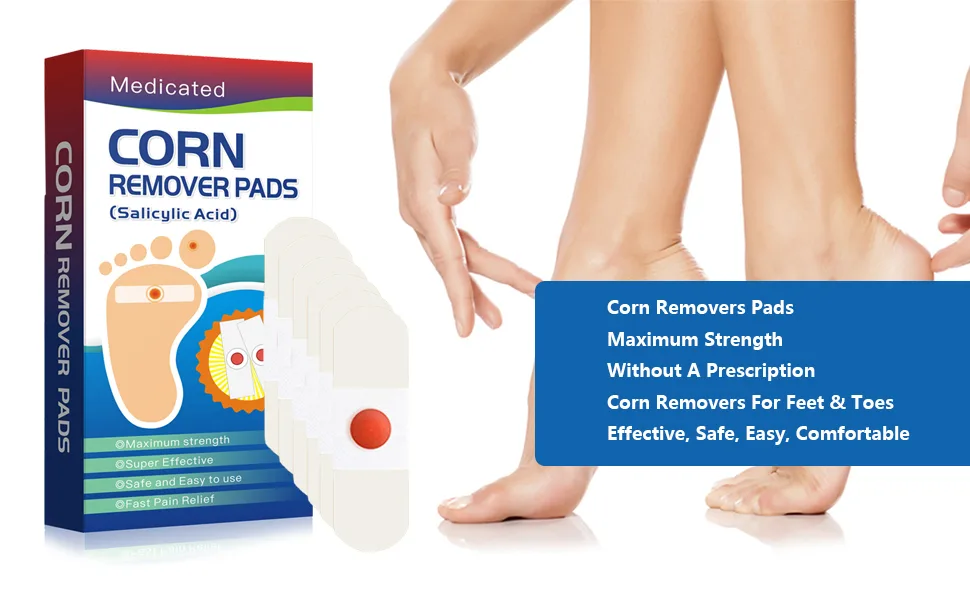 Corn Removers for Feet & Toes Corn Removers Pads - Maximum Strength (12PCS) - Corn Removers
