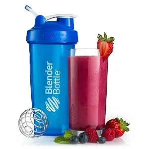 BlenderBottle Classic Shaker Bottle 32-Ounce Loop Top Clear/Black/Black - product information 5
