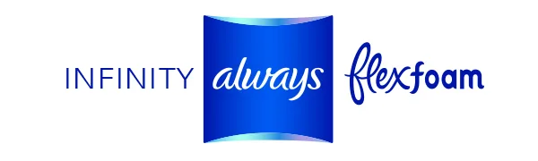 Always Ultra Thin Pads Without Wings Size 1 Regular Unscented 44 CT - Always Infinity with FlexFoam