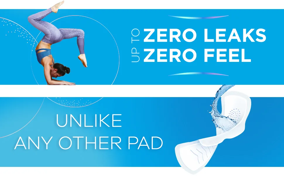 Always Ultra Thin Pads Without Wings Size 1 Regular Unscented 44 CT - Always Infinity with FlexFoam up to Zero Leaks Zero Feel