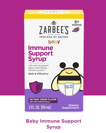 Zarbee's Baby Immune Support Syrup 2 fl oz Baby Immune Support 2 Fl Oz - Zarbees